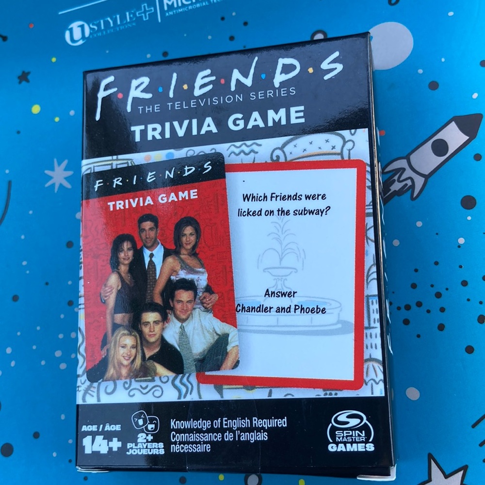 FINAL DROP🚨 NWT FRIENDS tv show trivia card game